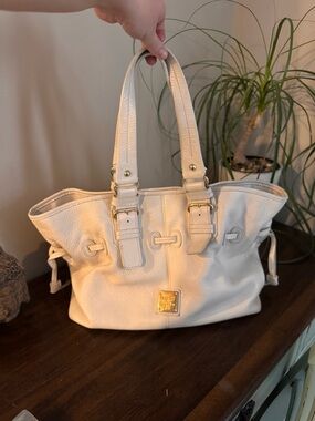 Dooney & Bourke Chiara Leather Tote Bag.